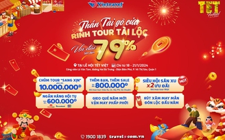 Cơ hội rinh tour tài lộc giảm đến 79% cùng Vietravel tại Lễ hội Tết Việt 2024