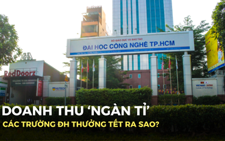 Doanh thu ‘ngàn tỉ’, Trường ĐH thưởng tết giảng viên ra sao?