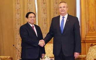 Thủ tướng Phạm Minh Chính hội kiến Chủ tịch Thượng viện, Chủ tịch Hạ viện Romania