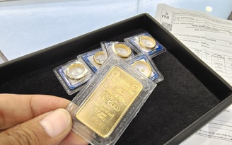 Giá vàng hôm nay 25.1.2024: SJC bán vàng miếng đắt hơn cửa hàng khác gần 1 triệu