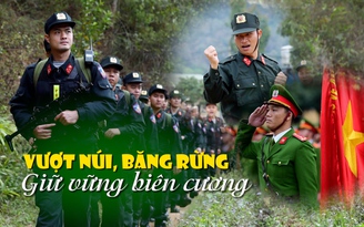 Một buổi luyện tập của chiến sĩ Trung đoàn CSCĐ Tây Bắc