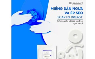 Hướng dẫn sử dụng miếng dán trị sẹo phẫu thuật ngực Rejuvaskin Scar FX Breast đúng cách