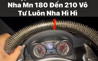 Cục CSGT xác minh clip ô tô chạy 210 km/giờ trên cao tốc Mỹ Thuận - Cần Thơ