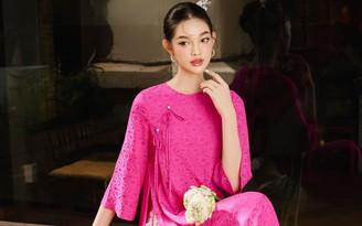 Chị em chọn ngay mẫu áo dài đang 'hot' năm nay để đón tết xinh đẹp