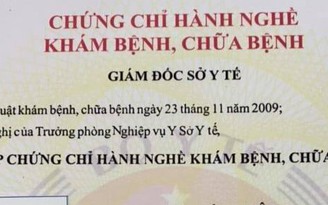 TP.HCM: Xử phạt nhiều người không có chứng chỉ hành nghề khám chữa bệnh