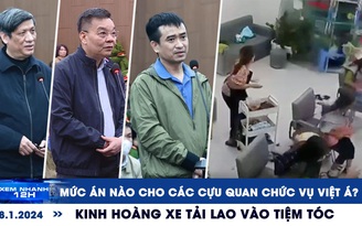 Xem nhanh 12h: Mức án nào cho các cựu quan chức vụ Việt Á | Kinh hãi xe tải lao vào tiệm tóc