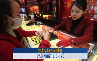 Biến động vàng ngày 17.10: Giá vàng nhẫn cao nhất lịch sử