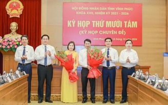 Vĩnh Phúc bầu thêm hai phó chủ tịch tỉnh, kiện toàn một số chức danh quan trọng