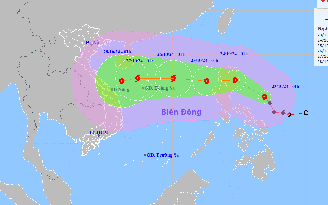 Tin tức thời tiết hôm nay 23.10.2024: Bão Trà Mi di chuyển như thế nào?