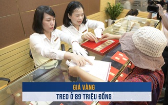 Biến động vàng ngày 25.10: Giá vàng treo ở 89 triệu đồng