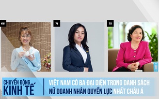 Việt Nam có ba đại diện trong danh sách Nữ doanh nhân quyền lực nhất châu Á