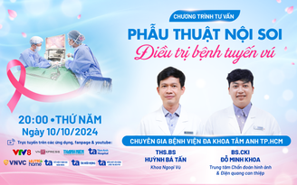 Tư vấn sức khỏe: Phẫu thuật nội soi điều trị bệnh tuyến vú