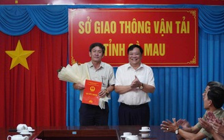 Ông Dư Minh Hùng làm Giám đốc Sở GTVT Cà Mau