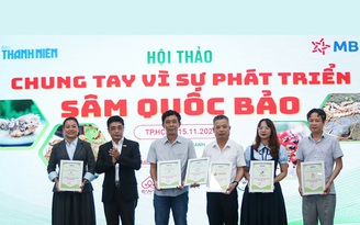 Chuyển giao khoa học ra mắt Hồng sâm Lai Châu - Tiên phong Hồng sâm Việt Nam