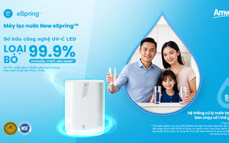 Amway ra mắt máy lọc nước New eSpring tinh lọc vượt trội - sống khỏe chủ động Amway ra mắt máy lọc nước New eSpring tinh lọc vượt trội - sống khỏe chủ động