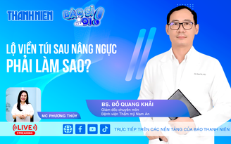 Lộ viền túi sau nâng ngực phải làm sao? | BÁC SĨ ƠI!