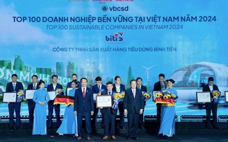 Biti's tự hào được vinh danh trong Top 100 Doanh nghiệp bền vững Việt Nam CSI 2024