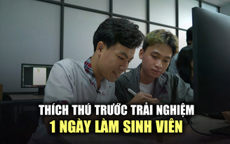 Lần đầu trải nghiệm học thiết kế đồ họa khiến học sinh thích thú