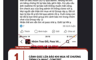 Mất 50 triệu đồng khi mua vé chương trình 'Anh trai say hi' qua mạng