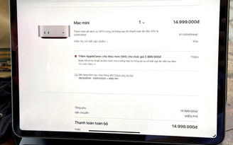 Mac Mini M4 'cháy hàng' tại Việt Nam trong ngày mở đặt trước