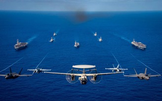 Mỹ sẽ điều động 5 tàu sân bay đến Tây Thái Bình Dương