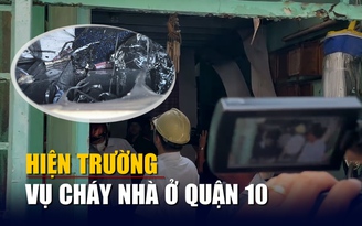 Bên trong căn nhà cháy ở TP.HCM khiến 4 người tử vong