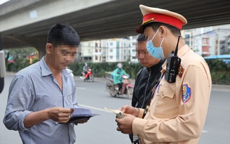 Bộ Công an đề xuất quy định trừ điểm GPLX