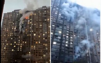 Cháy chung cư cao tầng, ít nhất 15 người thiệt mạng ở Trung Quốc