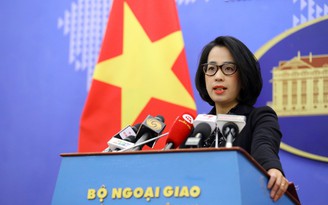 Việt Nam phản đối tàu Trung Quốc vi phạm chủ quyền ở bãi ngầm Tư Chính
