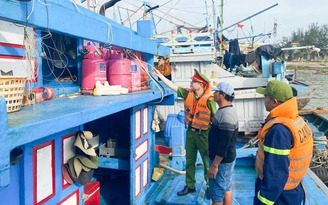 Âu thuyền Thọ Quang quá tải vì tàu cá neo đậu nghỉ tết