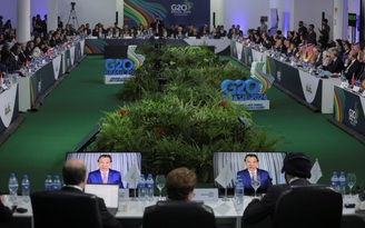 G20 chia rẽ do các cuộc xung đột tiếp diễn