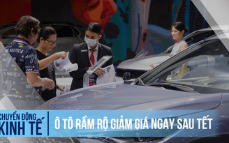 Ô tô rầm rộ giảm giá ngay sau tết