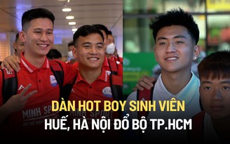 Dàn hot boy sinh viên Huế, Hà Nội đổ bộ TP.HCM chinh phục TNSV THACO Cup 2024