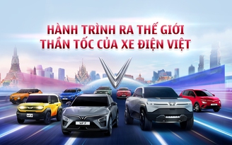 Hành trình ra thế giới thần tốc của xe điện Việt