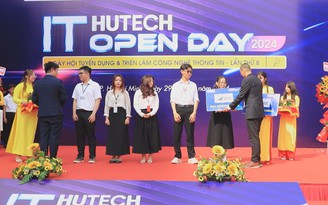 HUTECH IT Open Day 2024: Sinh viên hào hứng ứng tuyển hơn 5.000 vị trí việc làm
