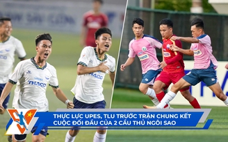 TNSV THACO Cup 2024 ngày 30.3: Thực lực UPES, TLU trước trận chung kết | 2 cầu thủ ngôi sao đối đầu