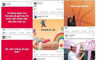 Dân mạng 'hồ hởi' trở lại sau 1 tiếng không vào được Facebook