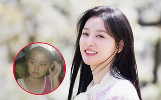 Ảnh thời thơ ấu của 'Nữ hoàng nước mắt' Kim Ji Won