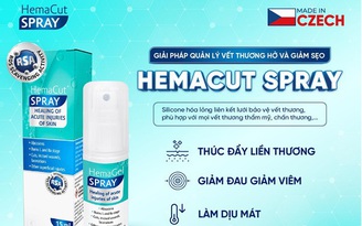 Xịt lành thương HemaCut Spray - Chuyên gia chữa lành vết thương đã có mặt tại Rejuvaskin