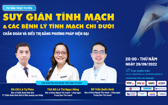 Chẩn đoán, điều trị suy giãn tĩnh mạch và các bệnh lý tĩnh mạch chi dưới