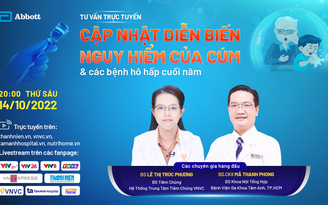 Giao lưu trực tuyến: Cuối năm, nguy cơ dịch cúm chồng chéo các bệnh hô hấp