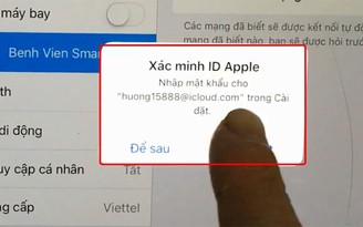 Rộ tin đồn tấn công tài khoản Apple tại Việt Nam