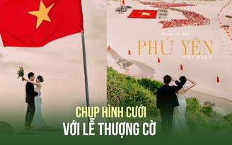 Đang vi vu Phú Yên chụp ảnh cưới, cặp đôi gây bão mạng với khoảnh khắc 'để đời'