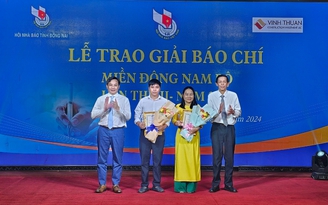 Báo Đồng Nai đoạt giải nhất Giải báo chí miền Đông Nam bộ