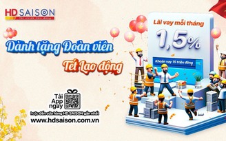 3.000 tỉ đồng khẳng định mục tiêu vì đoàn viên cả nước