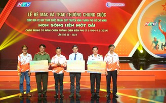 Cúp truyền hình TP.HCM - Tôn Đông Á 2024 kết thúc thành công tốt đẹp