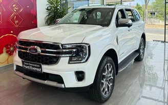 Ford Everest 2024 về Việt Nam, cắt bớt trang bị