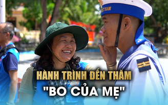 Tình mẹ vượt sóng: Hành trình đến đảo Sinh Tồn thăm "Bo của mẹ"