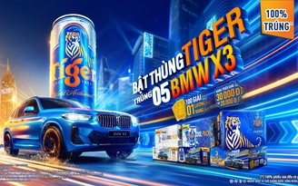Tiger tiếp đà bứt phá cho người tiêu dùng với ‘Bật thùng Tiger, trúng 5 BMW X3’