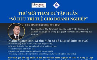 Tập huấn sở hữu trí tuệ cho doanh nghiệp